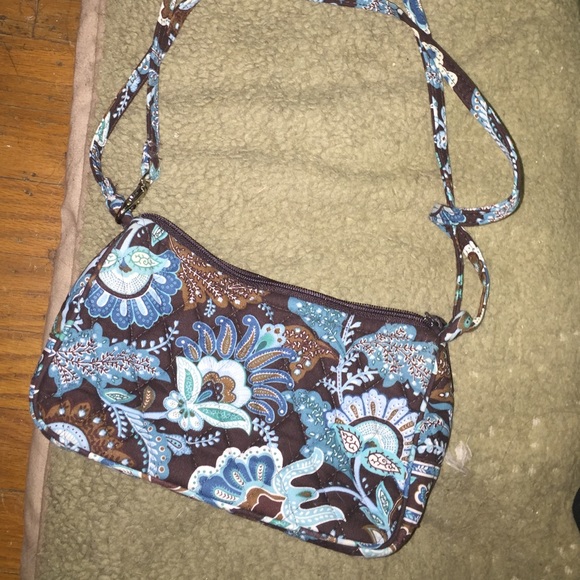 Vera Bradley Bags Vera Bradley Java Blue Shoulder Bag Poshmark
